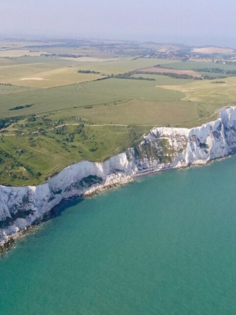 The white cliffs of Dover